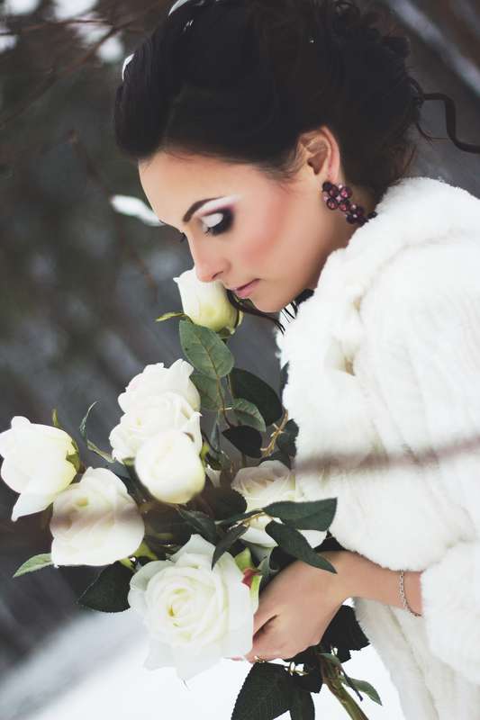 зимняя невеста - фото 3833965 WedPhotoLine - фотосъёмка