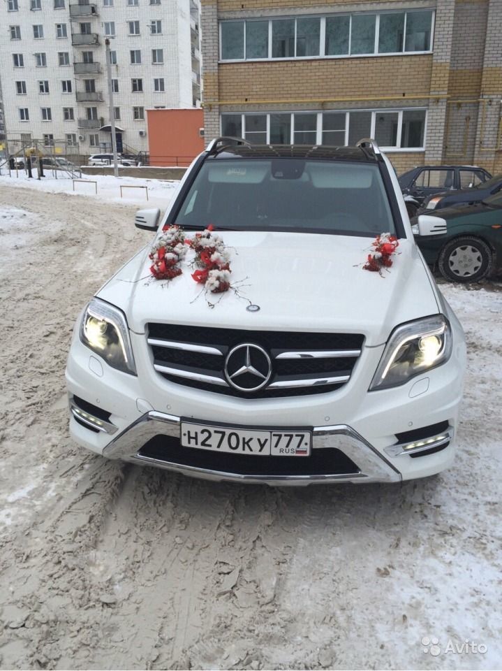 Мерседес GLK 1200 р.час - фото 13268538 AvtoKirov-свадебное авто