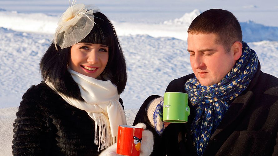 Зимняя прогулка жениха и невесты в Царицыно при температуре -14 градусов - фото 3662201 Lika Shakhmatova Photography