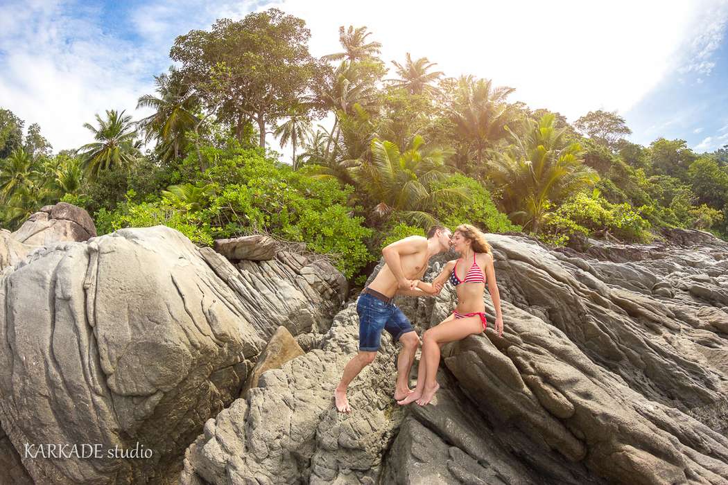 Медовый месяц на тропическом острове Алены и Вити - фото 3002233 Видеограф Karkade studio