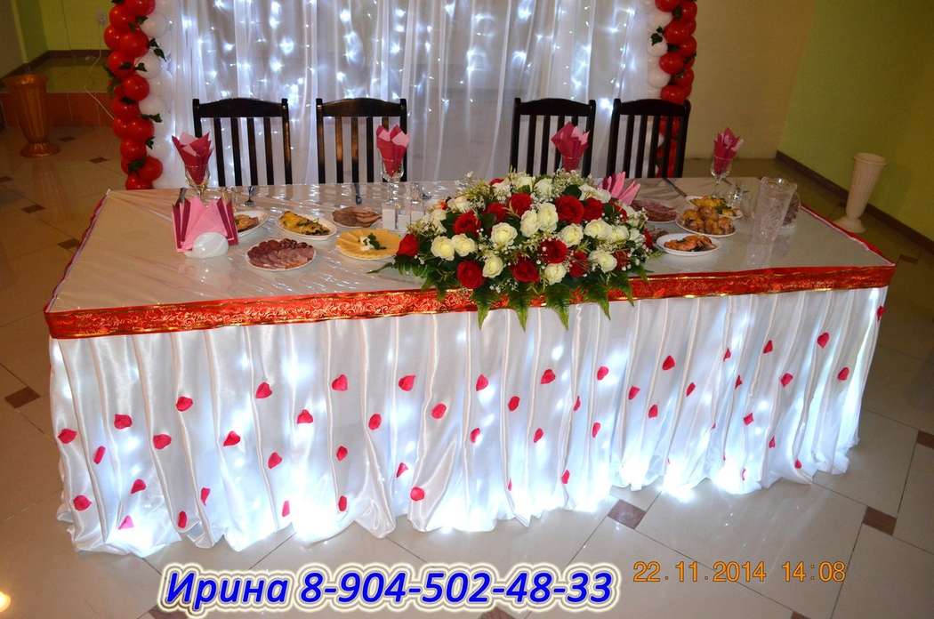 Оформление свадьбы в кафе Эдем - фото 5111347 Студия праздничного оформления "Империя праздника"