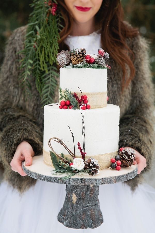 Фото 3541219 в коллекции Зимний свадебный торт - Before Marriage - организация свадебного торжества