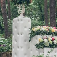 Мягкие колоны на свадьбу