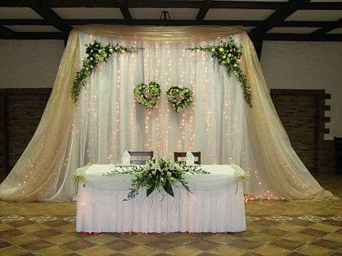 Оформление свадебного стола - фото 3174793 ЭкоDekor - декор свадеб