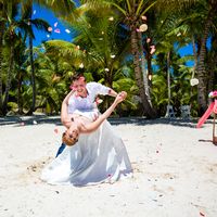 свадьба на острове Саона, Доминикана, любовь, танец