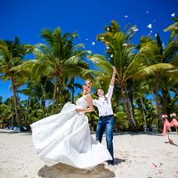 свадьба на острове Саона, Доминикана, любовь, счастье