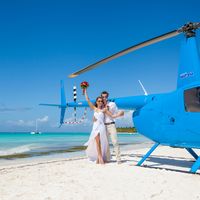 свадьба на острове Саона, Доминикана, любовь , свадьба, счастье, вертолет
