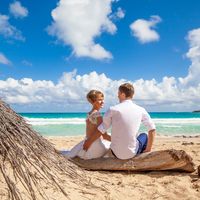 свадьба на пляже Макао, Доминикана, пляж, океан, счастье