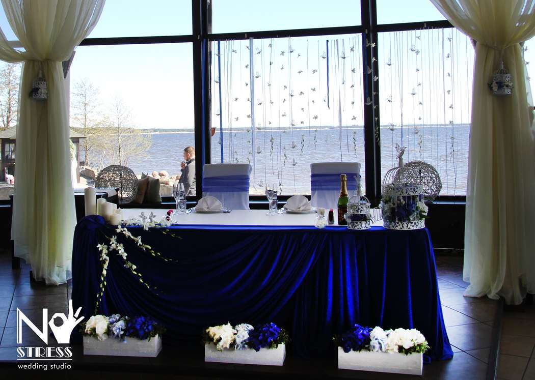 Фото 5564292 в коллекции Яркая синяя свадьба - Студия декора "Арка decor"