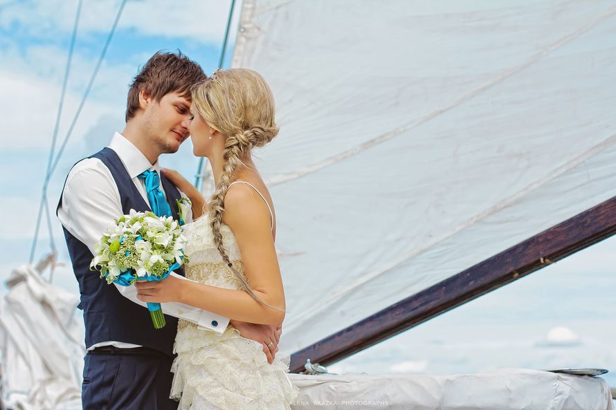свадьба на яхте - фото 3373539 Свадебный фотограф Alena Skazka