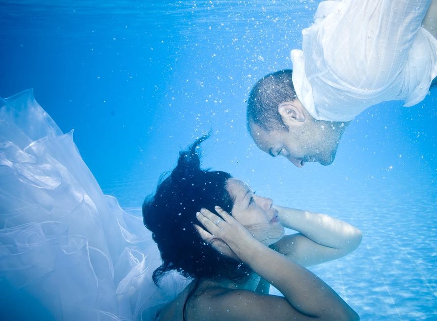 Свадебные фотографии под водой - фото 3490993 Свадебное агенство Zimin шоу