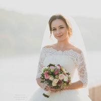 Букет невесты с пионовидными розами. Флорист Пашкова Ольга. Фото Евгений Земцов