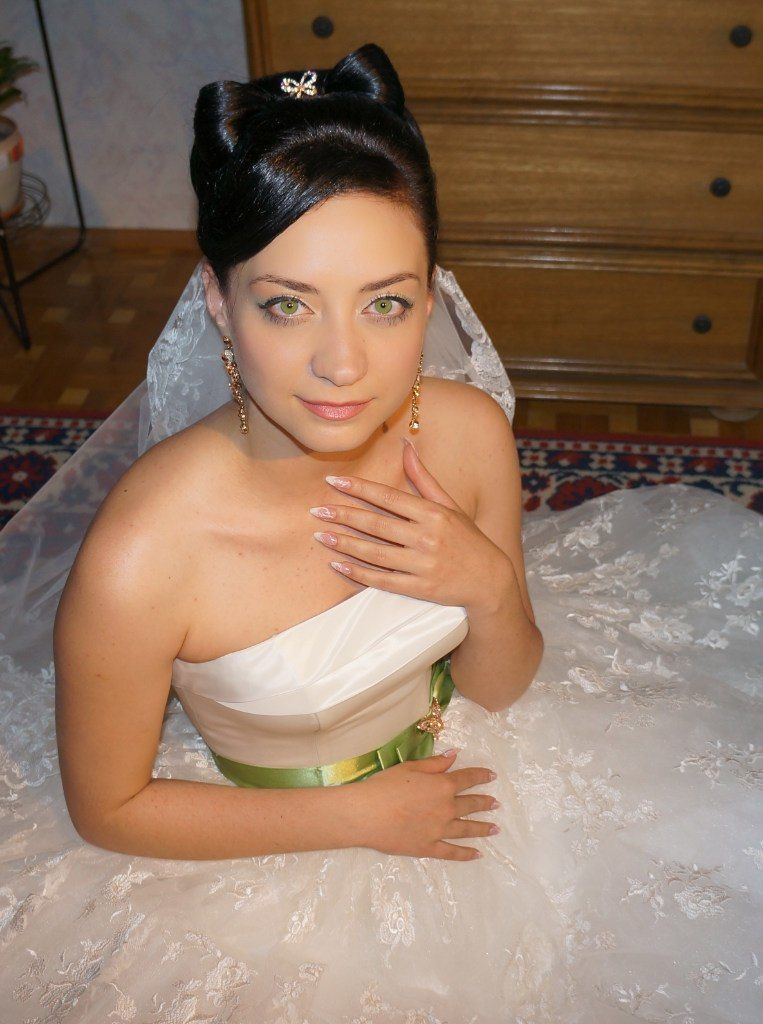 Фото 11198330 в коллекции свадебные прически и макияж - Имидж-студия Елены Тарасовой