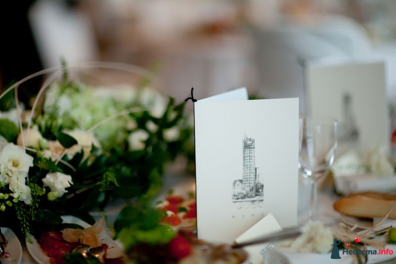 Рассадочная карточка - фото 239743 Студия событий "Нюансы" - организация свадьбы