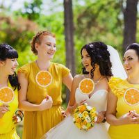 Апельсиновая свадьба Лены и Виталика