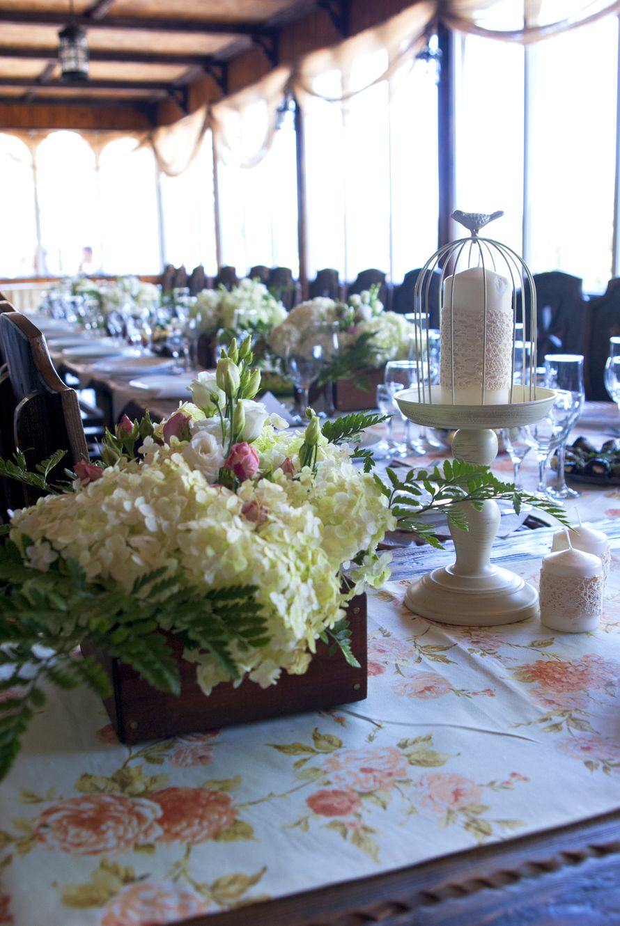 оформление стола для свадебного семейного ужина - фото 3829223 Мастерская оформления свадеб "Magic garden"