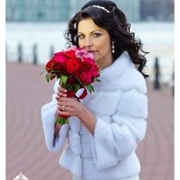 Зимняя невеста в шубке Wedding fur