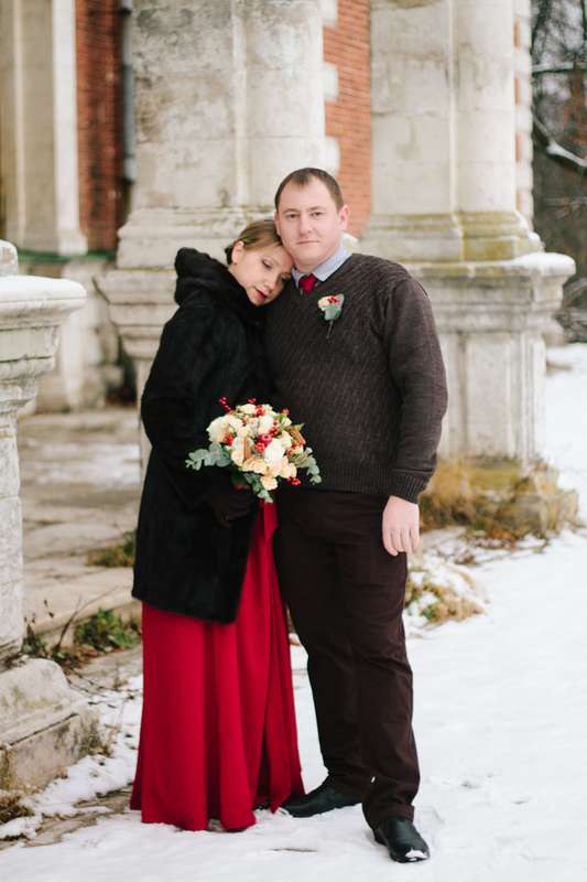 Зимняя свадьба в красных тонах - фото 7920096 Свадебный фотограф Марина Новикова