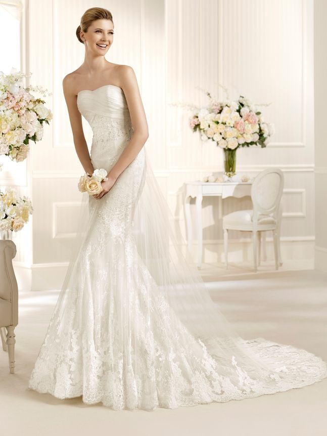 Фото 1488809 в коллекции Pronovias Fashion Group (La Sposa, Avenue Diagonal, San Patrick) - скидки до 40%!!! - La Promesa свадебный бутик - испанские платья