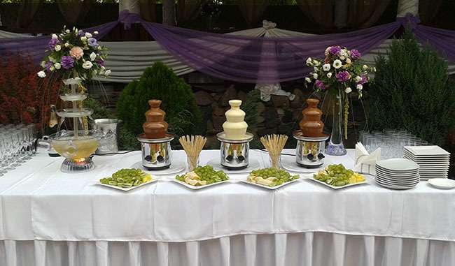 Шоколадный фонтан на свадьбу в Крыму - фото 4190221 Агентство событий Magic Holiday