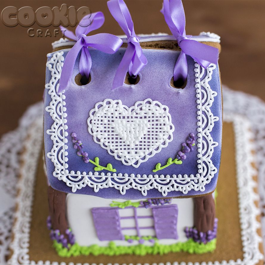 Свадебный пряничный домик в стиле "Прованс" - фото 9705834 Cookie craft - пряники и тортики ручной работы