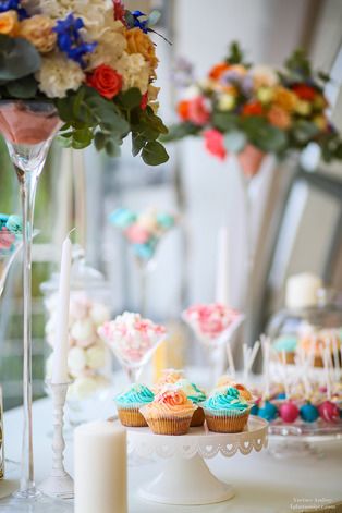 сладкий стол на свадьбе это вкусно и красиво- гости обязательно оценят! - фото 6992286 Масидор - свадебные организаторы