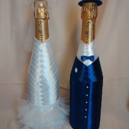 Декор шампанского - набор "Glory-жемчужный каприз"