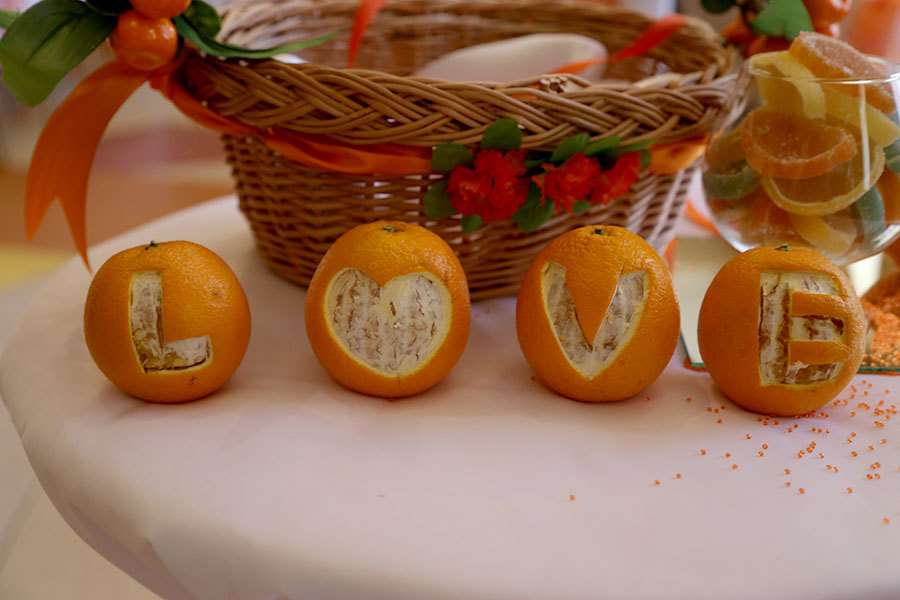 Фото 5700747 в коллекции "Orange smile" - "Adagio" - свадебный декор