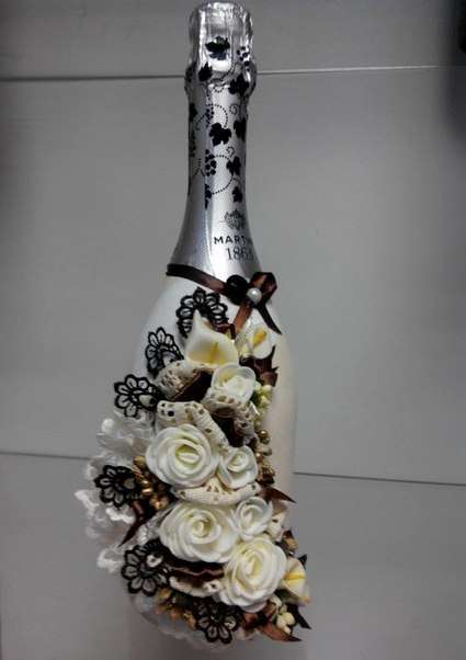 Фото 4957167 в коллекции Свадебное шампанское, свечи, бокалы - Студия свадебного декора  "weeding agency"