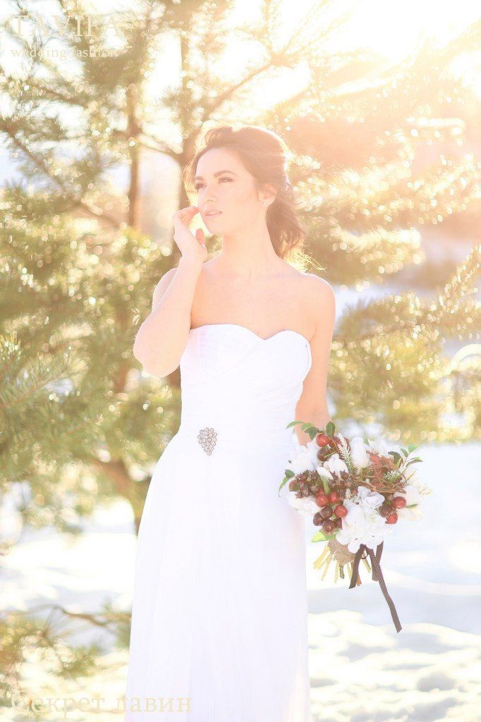 Свадебное платье "Секрет лавин"