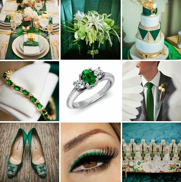 Pin by Kamme Miller on Fifty in 2020 Emerald green weddings, Green wedding decor