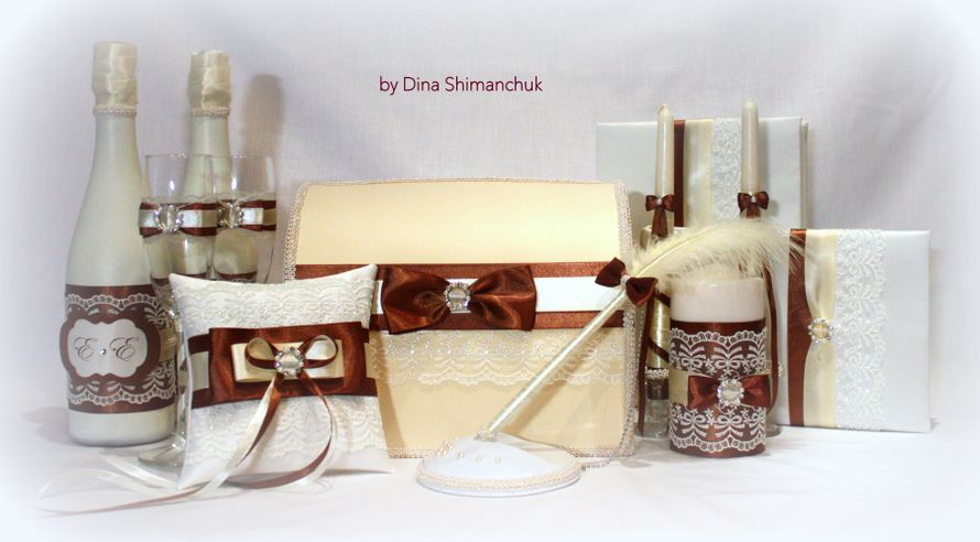 Кремово-шоколадный набор - фото 2935863 Дина Шиманчук - свадебные аксессуары