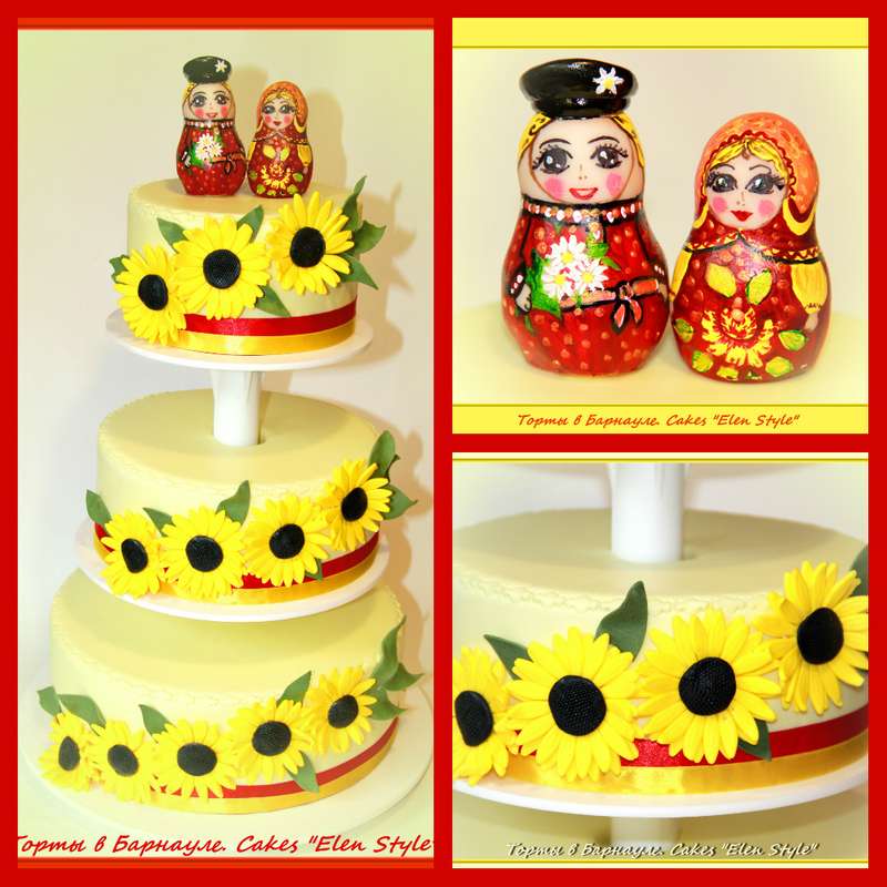Фото 3662419 в коллекции Портфолио - Торты в Барнауле Cakes "Elen Style"