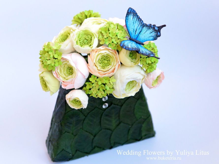 Букет из полимерной глины - фото 1288077 
Юлия Литус - цветы из полимерной глины