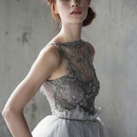 Свадебное платье "Черника"