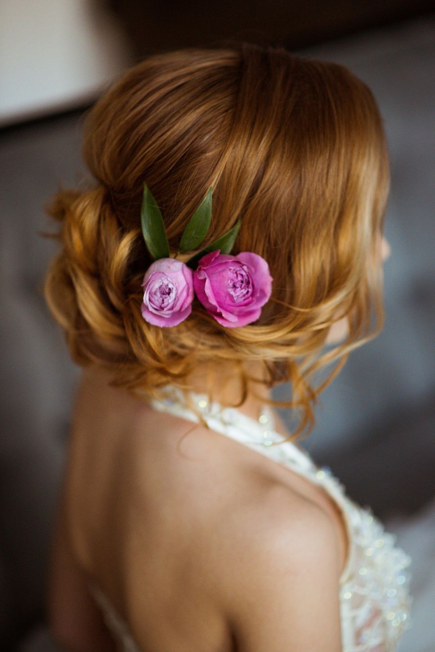 Причёска невесты 