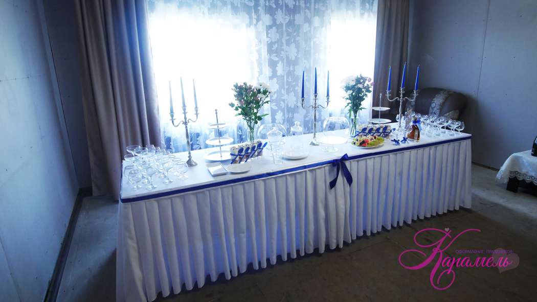 Фото 6549732 в коллекции Синяя свадьба - Студия оформления праздников "Карамель"