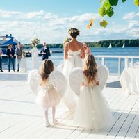шебби шик шатёр свадьба в шатре лето ангелочки невеста выездная церемония выездная регистрация