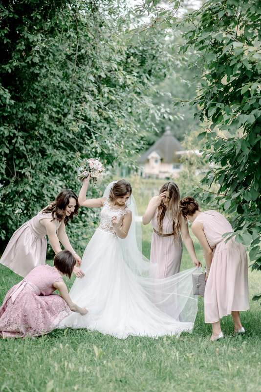 свадьба, дворянское гнездо, фотосессия, фотограф, розовый, белый, невеста, подружки невесты - фото 17526186 Маслова Виктория - фотограф