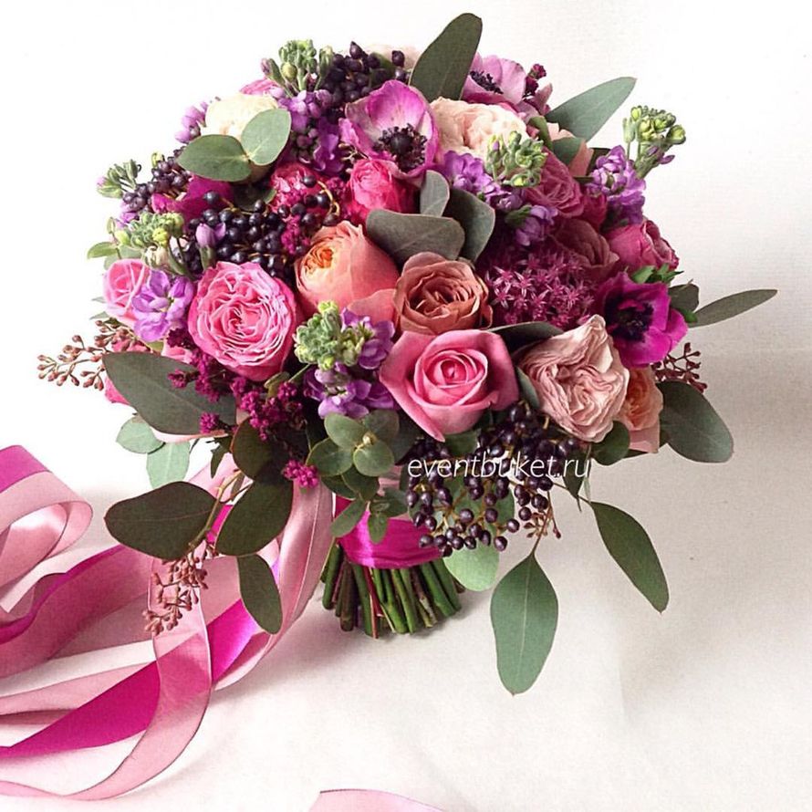 Букет невесты из пионовидной розы - фото 6986566 Цветочная мастерская Татьяны Кудряшовой