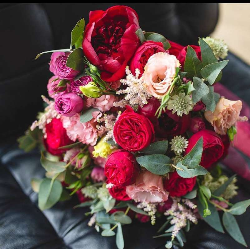 Букет невесты из пионовидных роз - фото 18457984 Цветочная мастерская Татьяны Кудряшовой