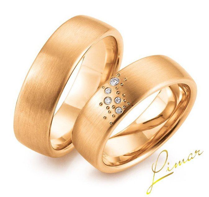 Обручальные кольца из золота
