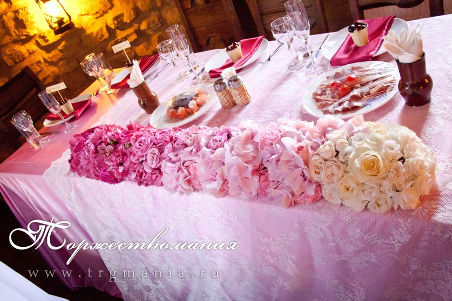 свадьба в стиле омбре - фото 2673333 Торжествомания - студия декора и флористики