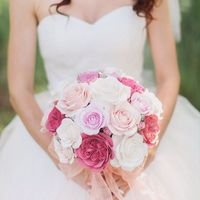 Свадебный букет из роз. Просто и элегантно