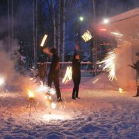 Огненно-пиротехническое шоу 