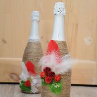 Бутылки шампанского