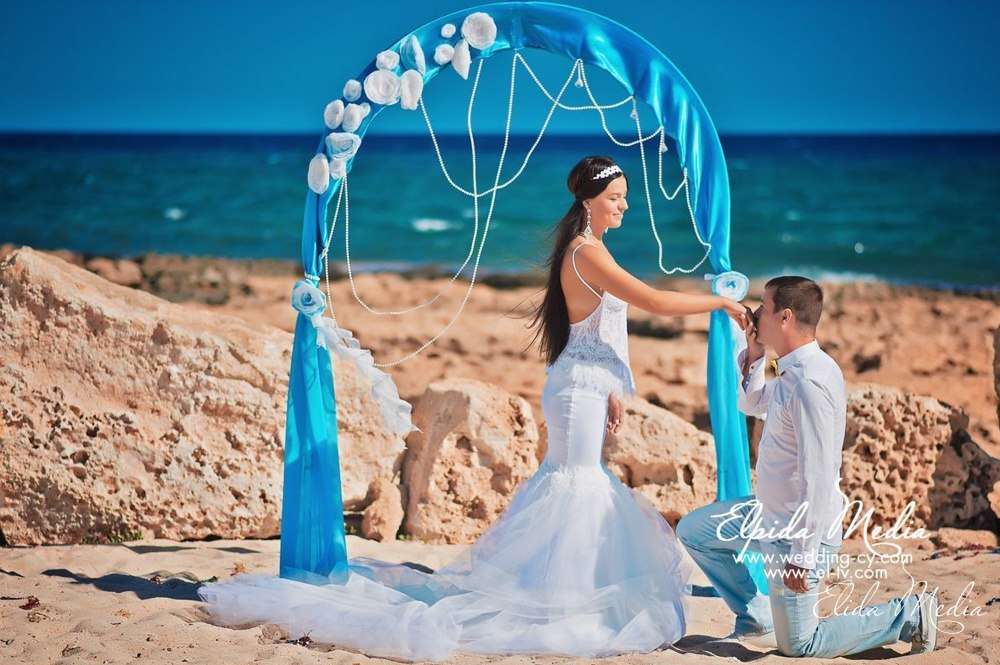 Свадьба на Кипре! Свадьба на пляже - фото 2322054 Elpida Media LTD - организация свадьбы на Кипре
