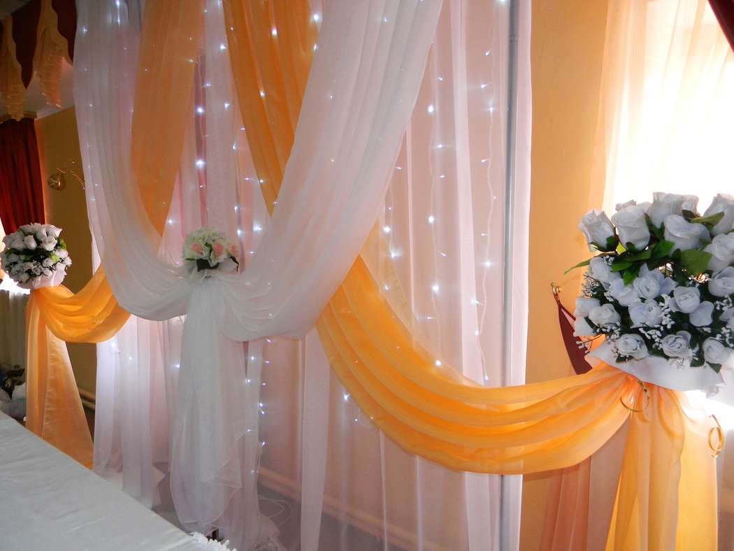 Фото 9187148 в коллекции персиковая свадьба - Студия декора "Вуаль"