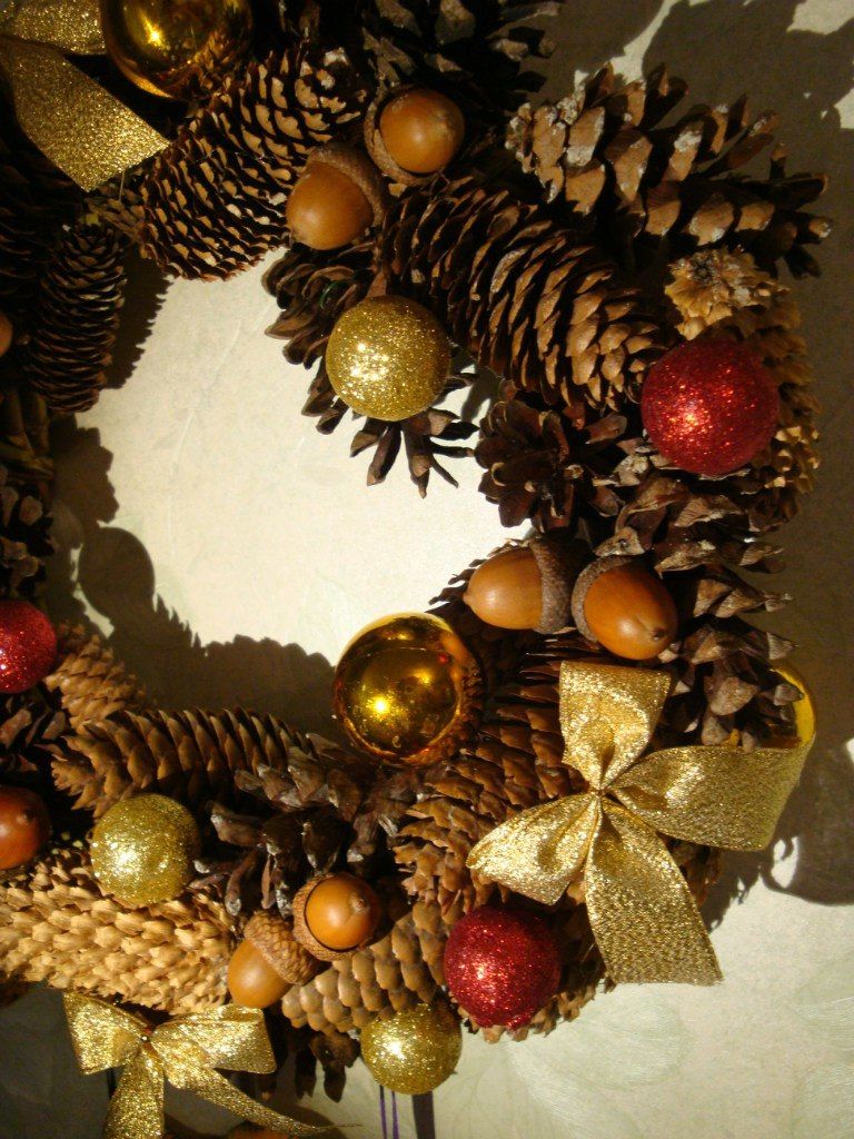 Рождественский венок - фото 9450216 Мастерская флорариумов Юлии Шумилкиной