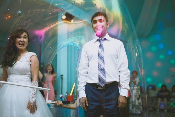 Фото 9400906 в коллекции Свадебный день - Шоу мыльных пузырей " GIGAnt,S"
